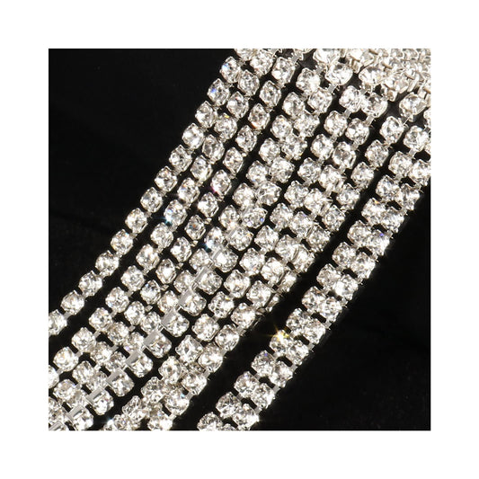 11 Yards Crystal Rhinestone Chain [10M/ 2.5MM]